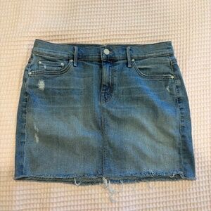 Mother Denim Mini Skirt